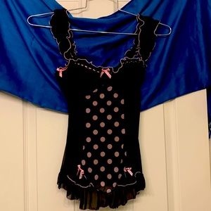Polka Dot Babydoll Cintamani